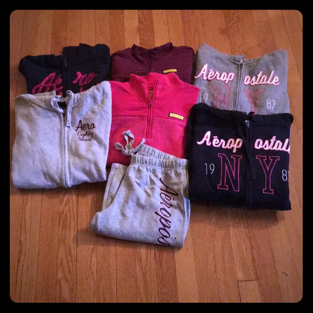 Aeropostale sweaters and sweatshirts/pants